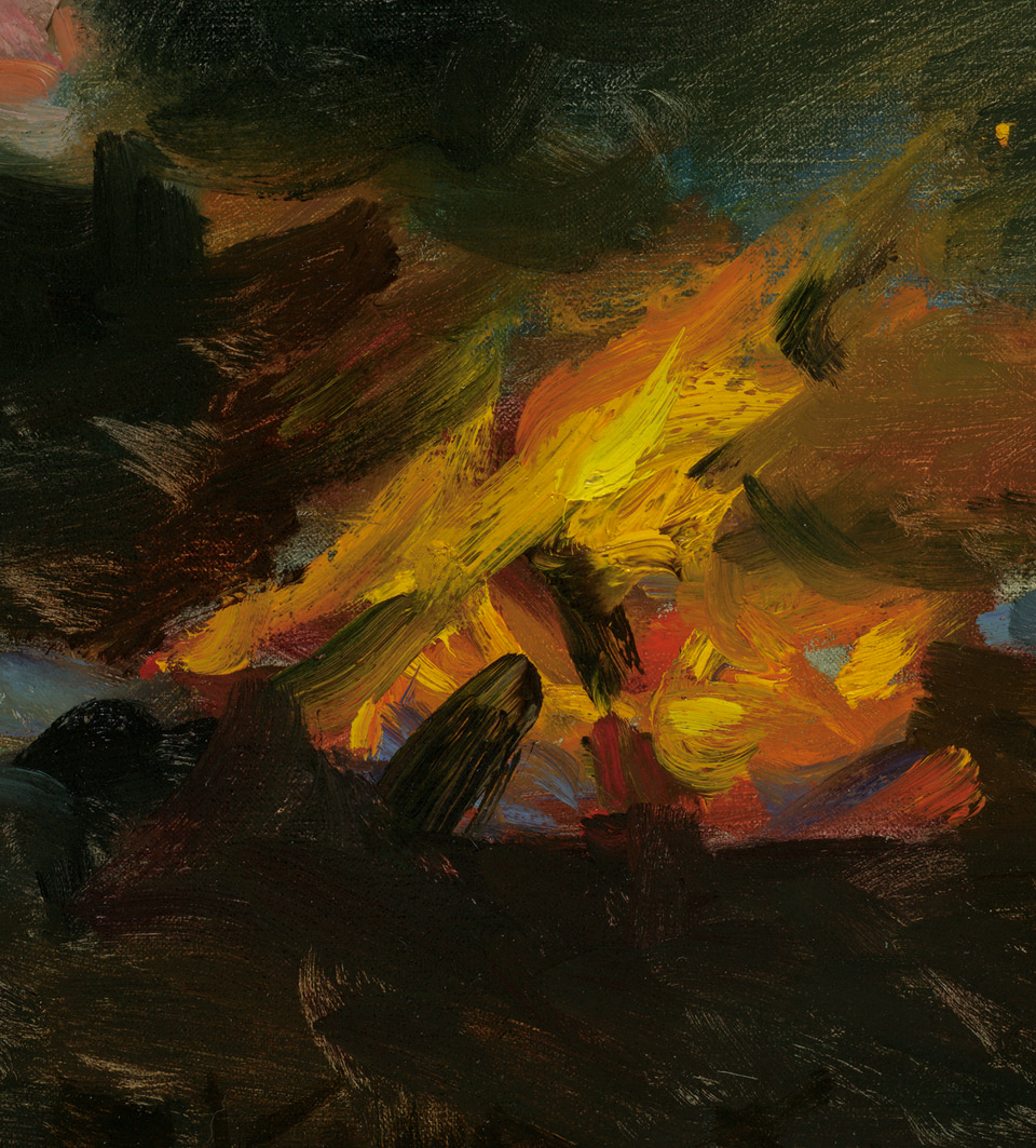 Detail of Bonfire