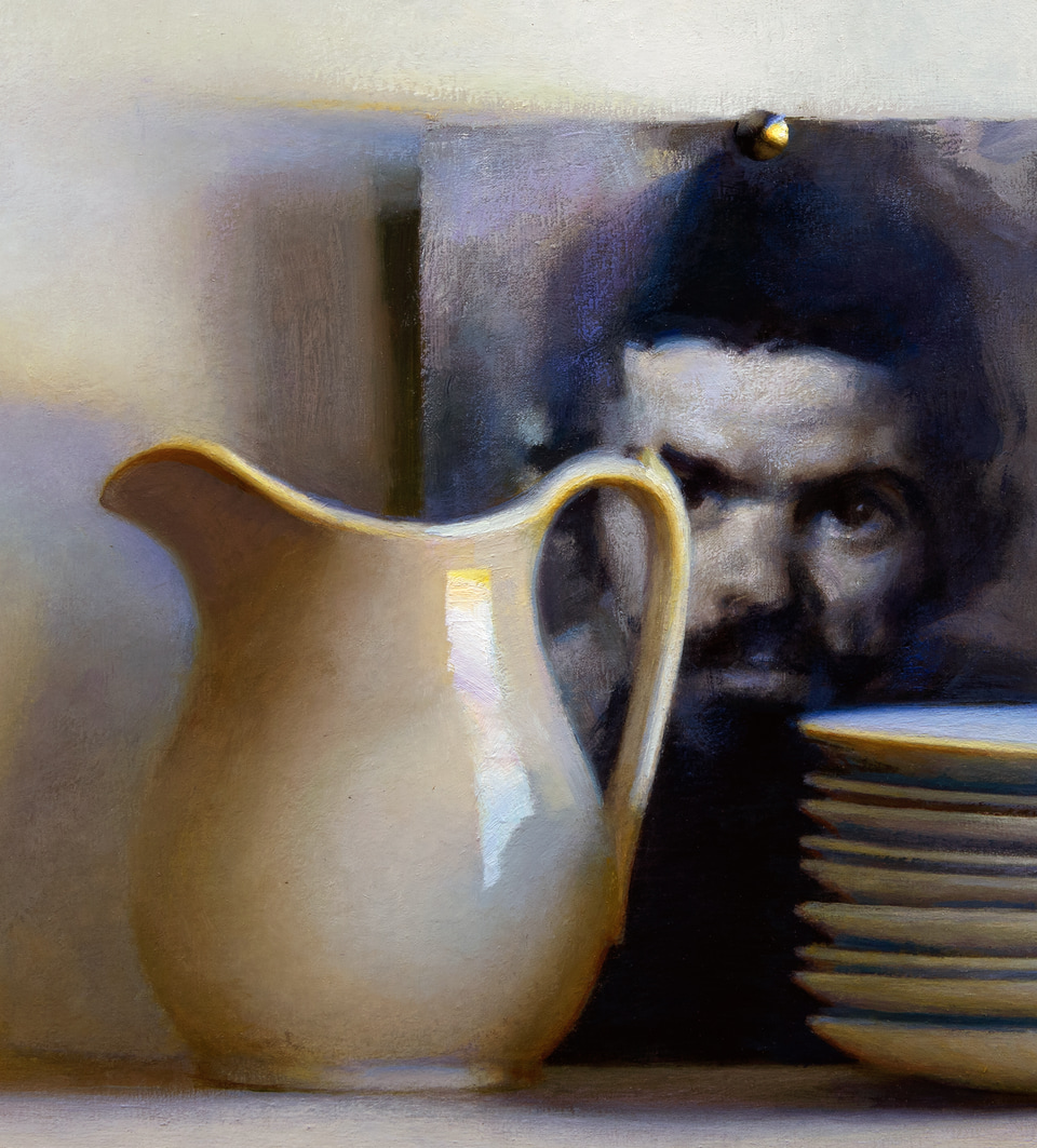 Detail of Contemplating Sebastian