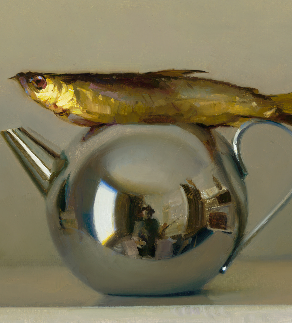 Detail of Fish on Teapot