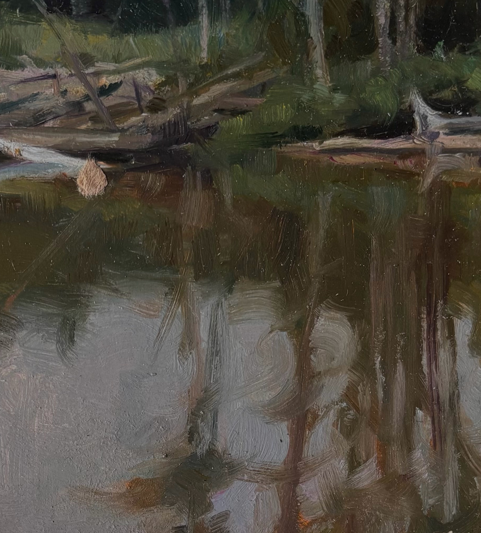 Detail of Morning Reflections