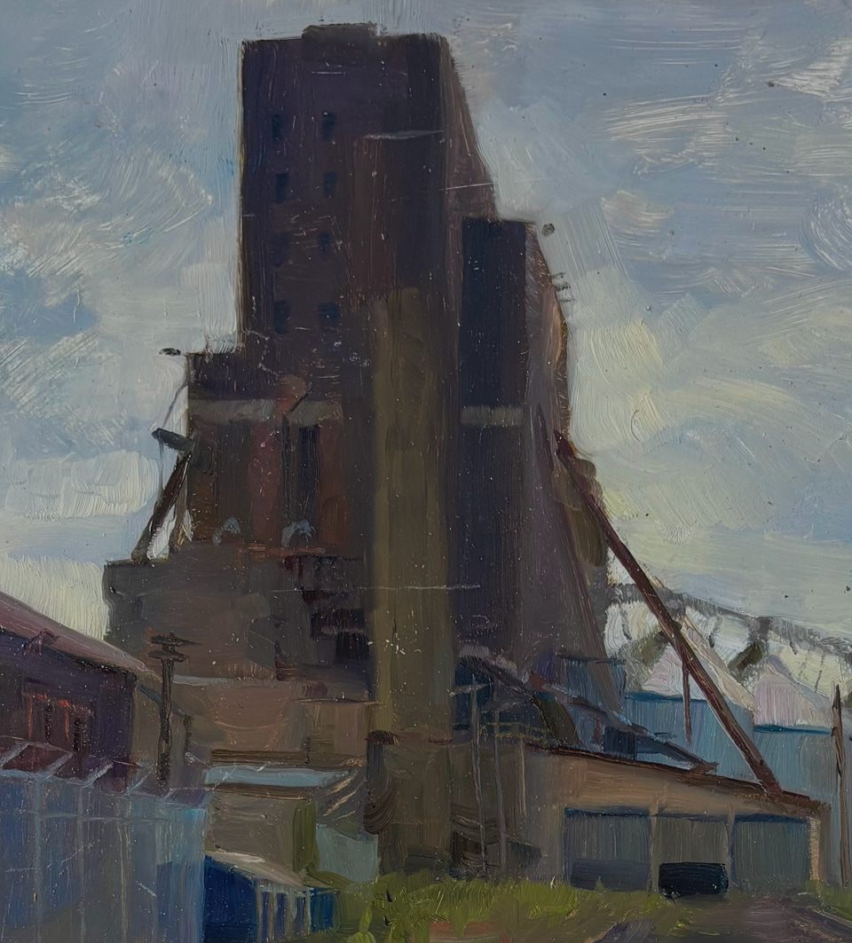 Detail of Pier A Silos