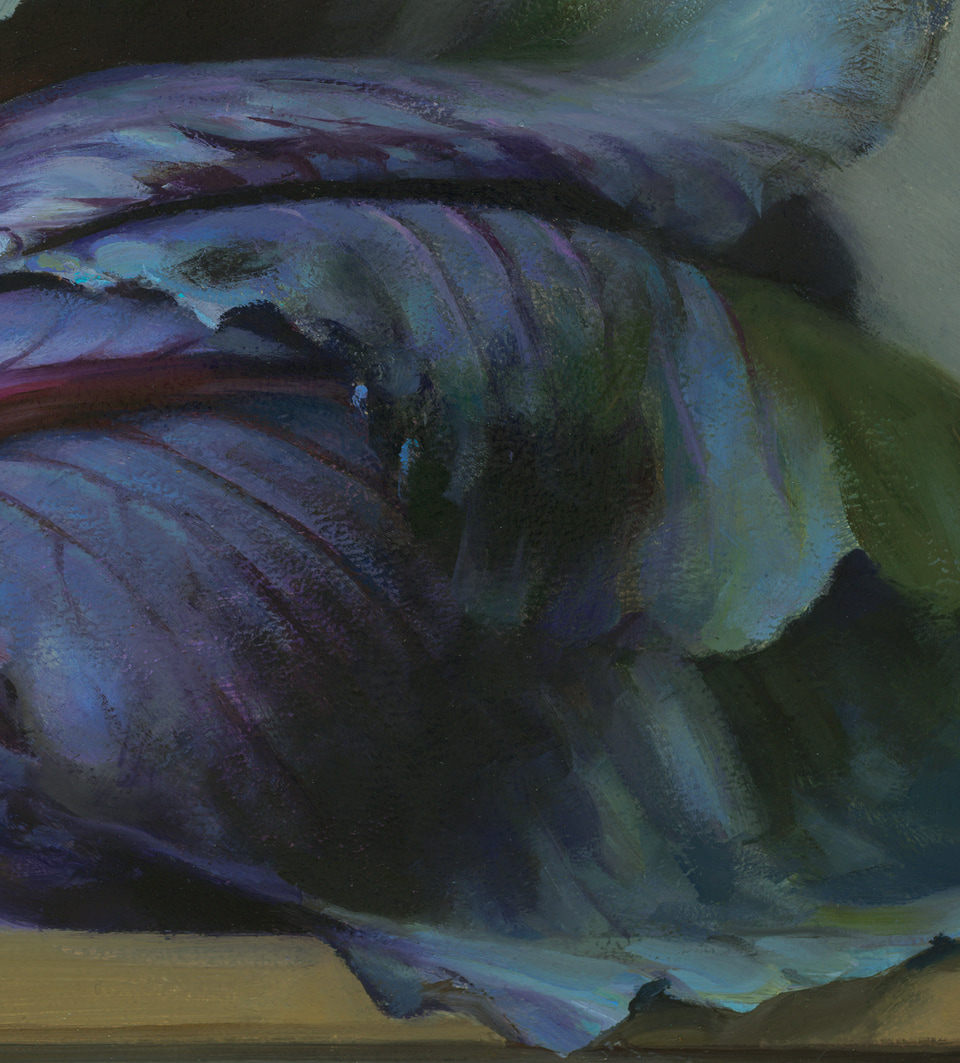 Detail of Purple Cabbage