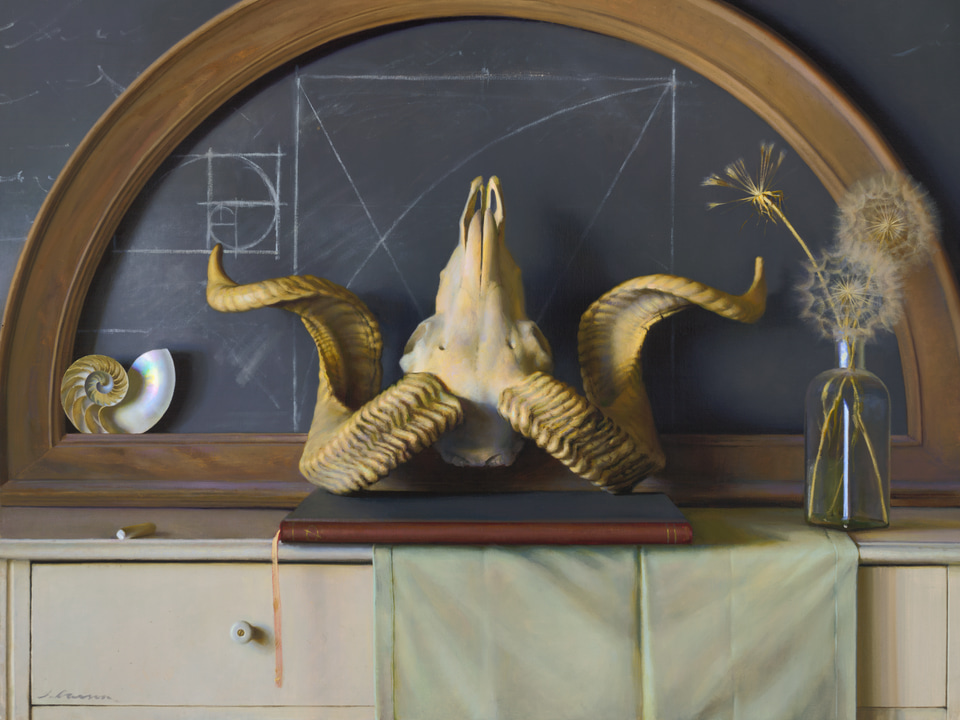 Sectio Divina, a painting by Jeffrey T. Larson