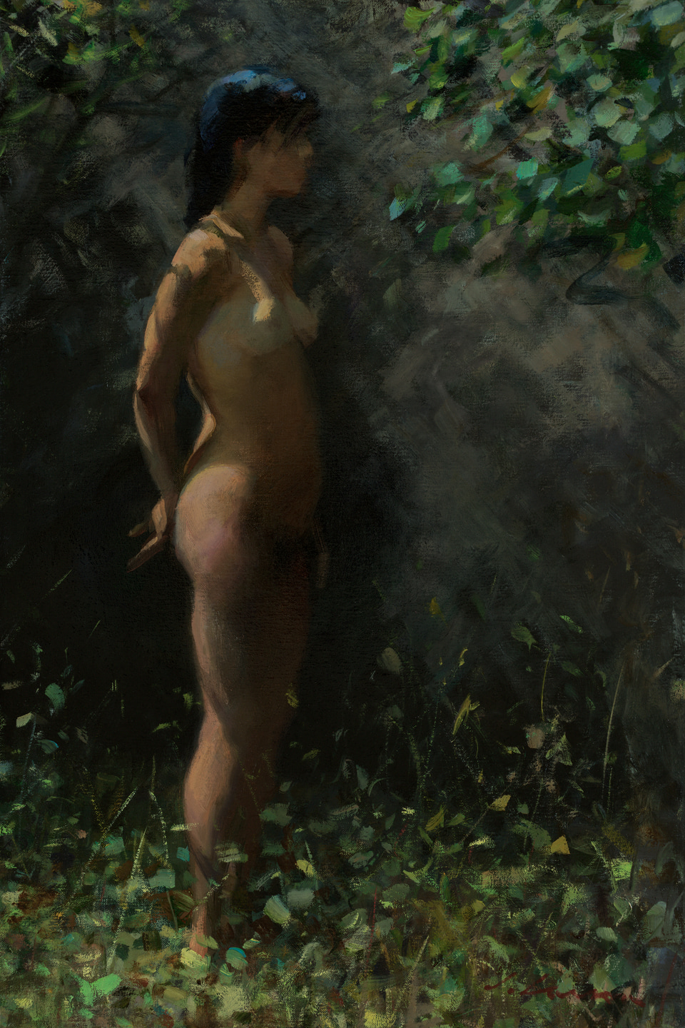 In the Light of Day, a painting by Jeffrey T. Larson