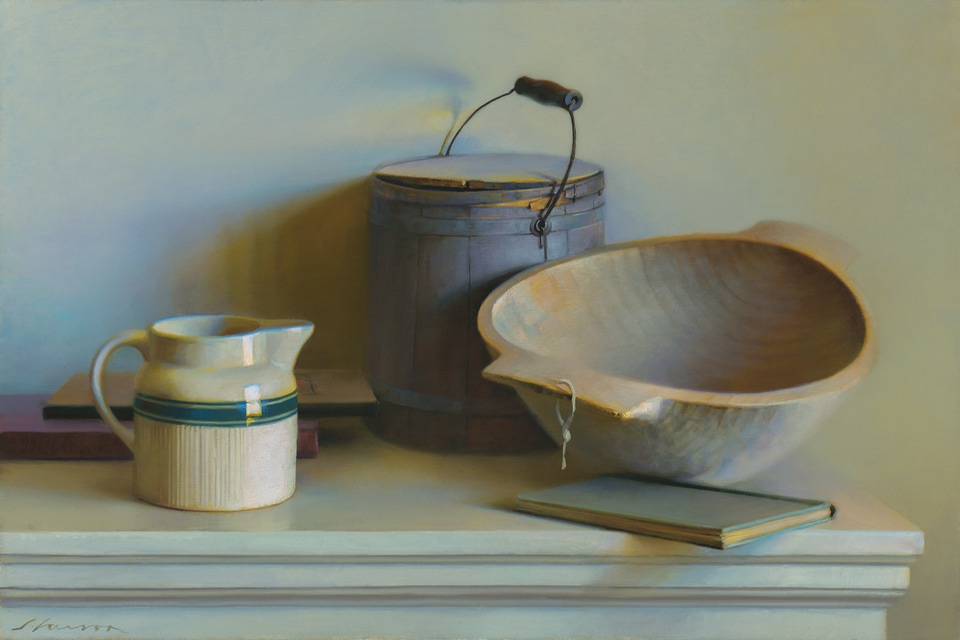 Empty Vessels, a painting by Jeffrey T. Larson