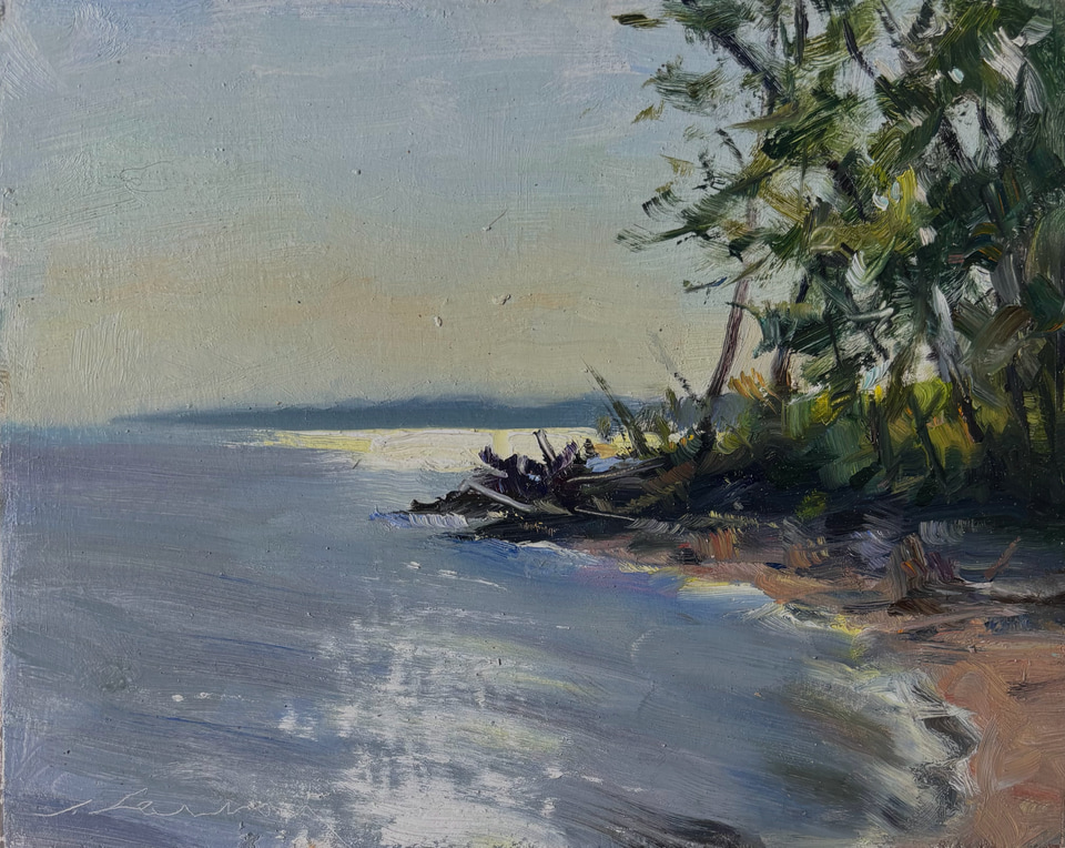 Dancing Light, a painting by Jeffrey T. Larson