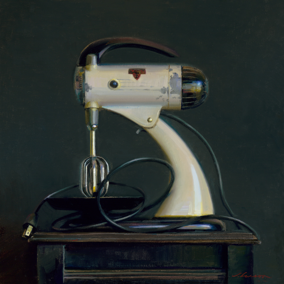 Mixer, a painting by Jeffrey T. Larson