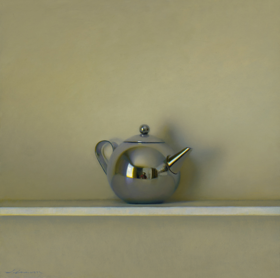 Teapot, a painting by Jeffrey T. Larson