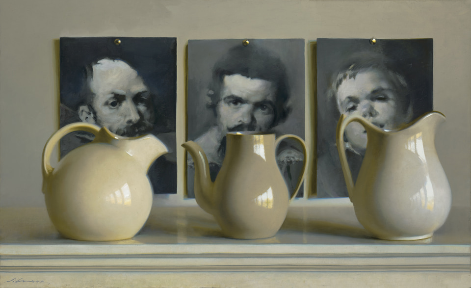 Three Velasquez, a painting by Jeffrey T. Larson