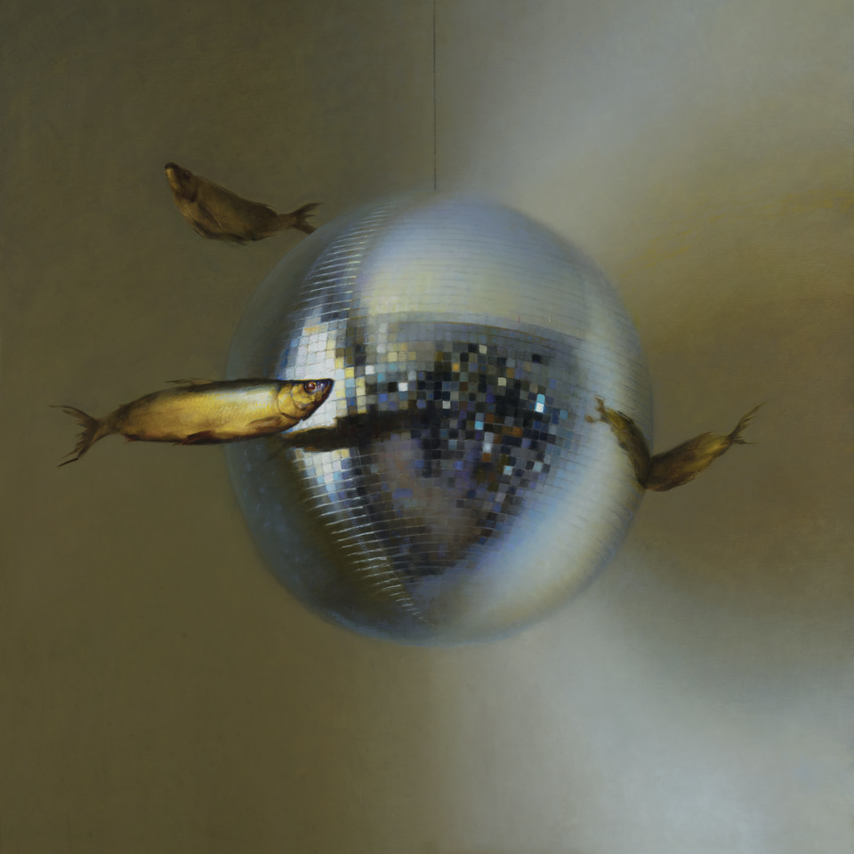 Cisco Disco, a painting by Jeffrey T. Larson
