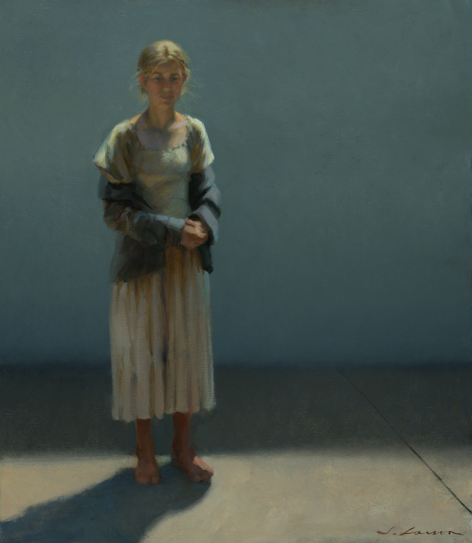 Becoming, a painting by Jeffrey T. Larson