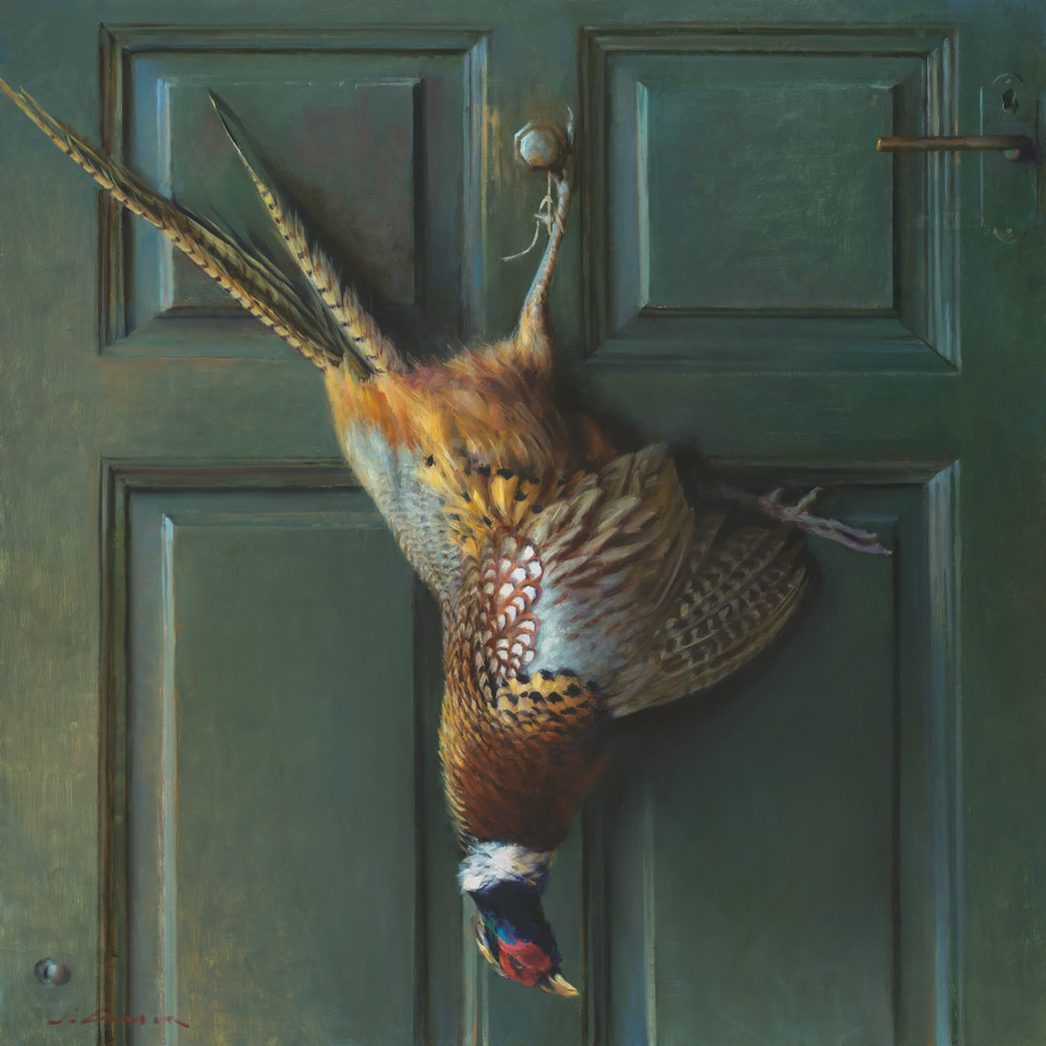 Pheasant, a painting by Jeffrey T. Larson