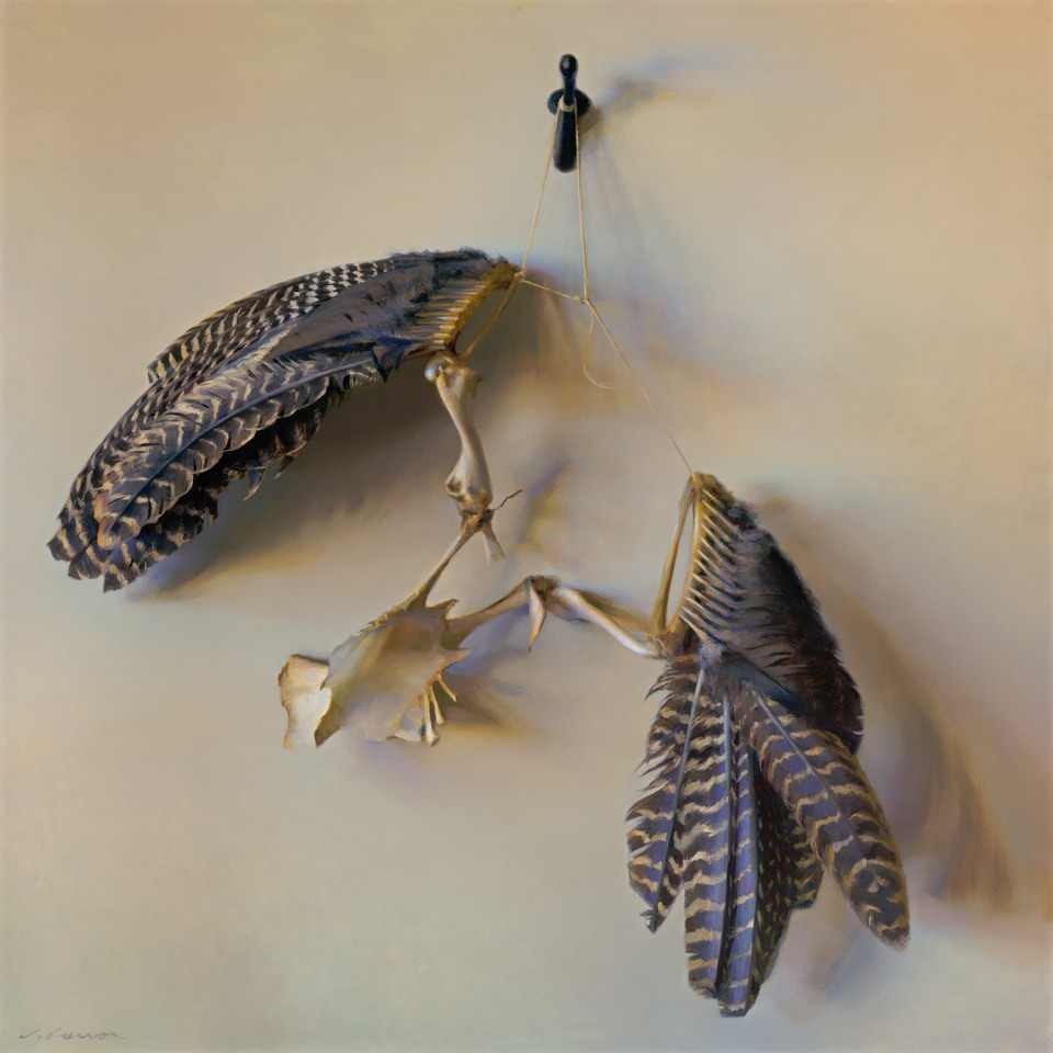 Suspended Flight, a painting by Jeffrey T. Larson